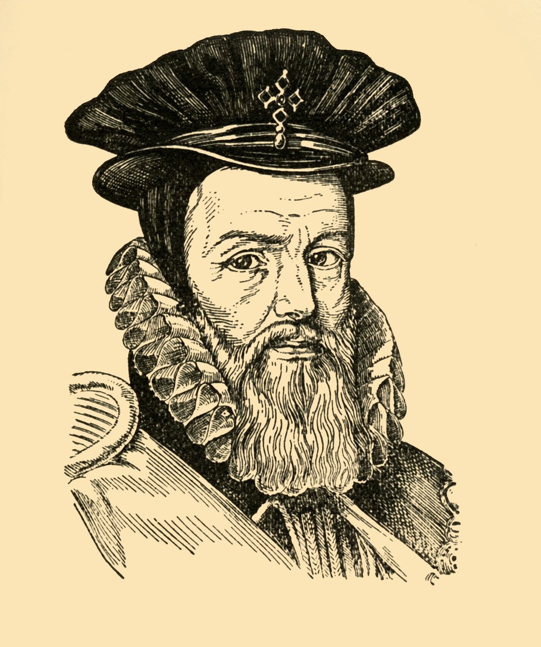 William Cecil Lord Burghley, 1933. by Unbekannt