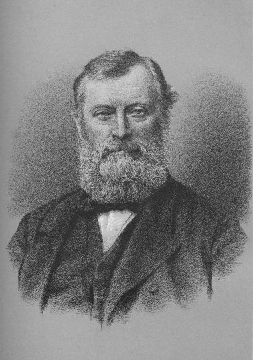 William Edward Forster, İngiliz sanayici, hayırsever ve politikacı, c1880 1883. by Unbekannt