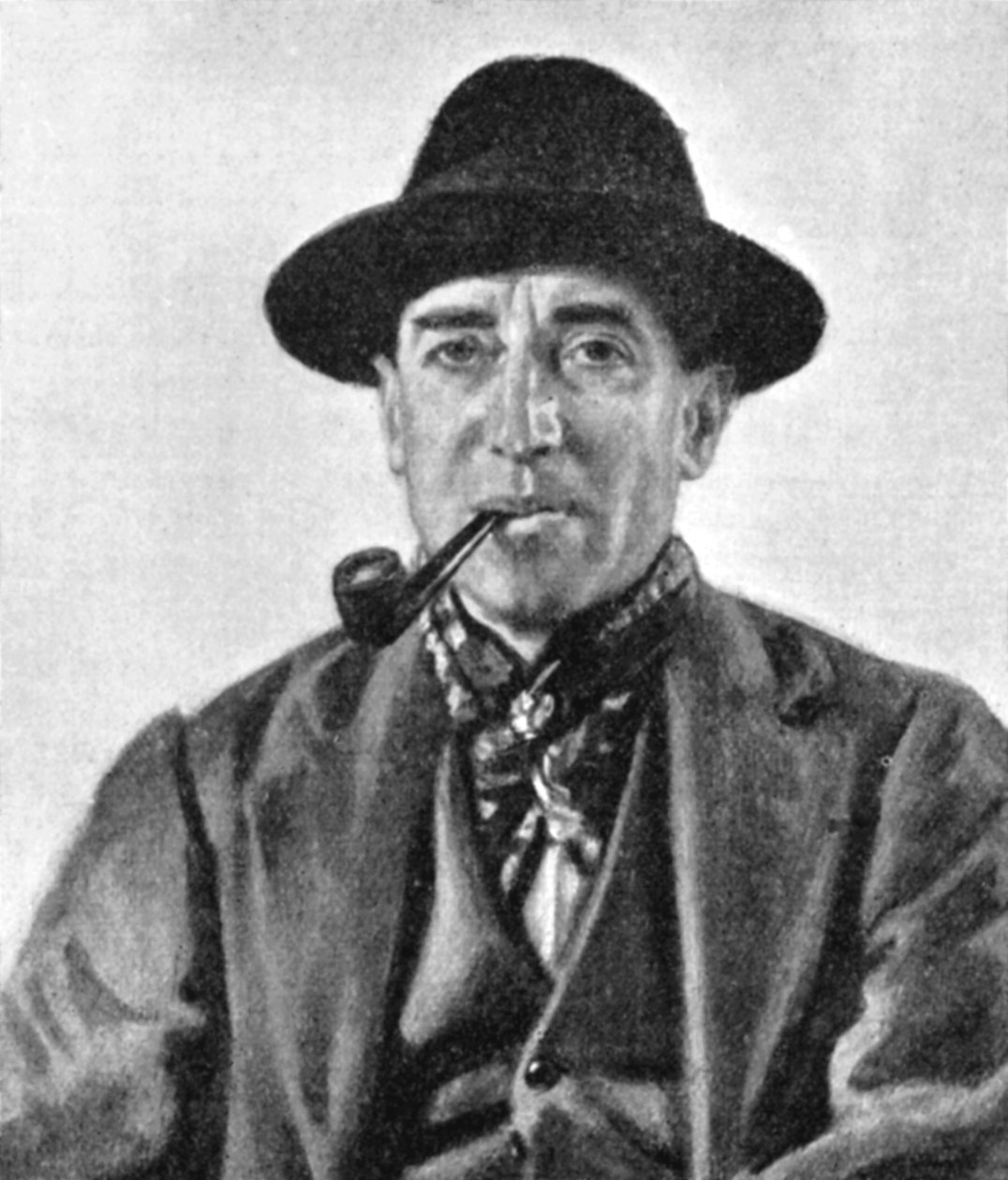 William Henry Davies 1871-1940, Galli şair ve yazar, 20. yüzyılın başlarında. by Unbekannt
