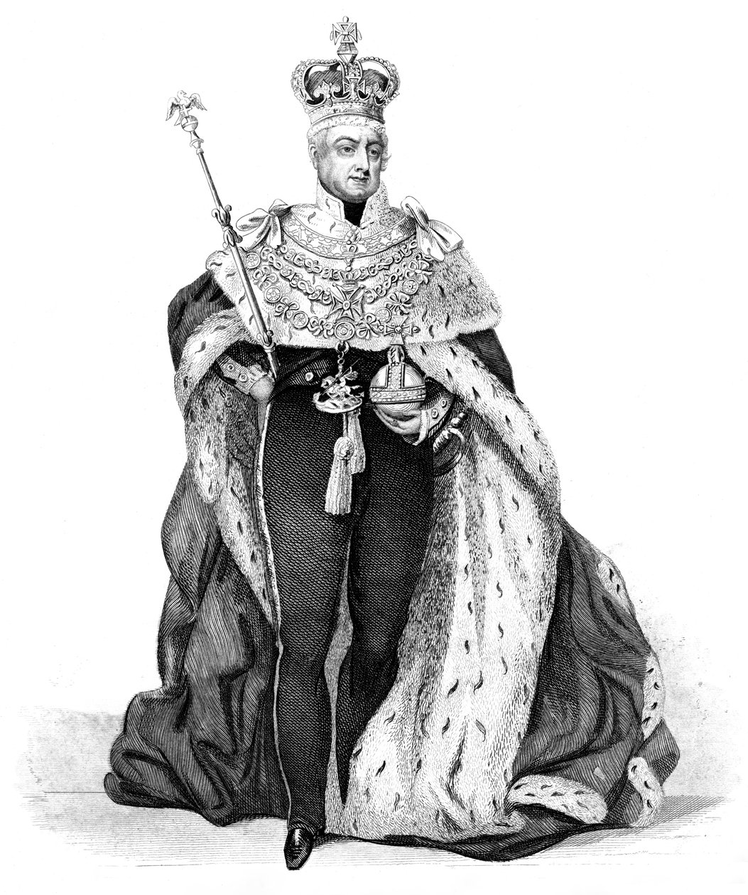 William IV, Birleşik Krallık Kralı, 1837 by Unbekannt
