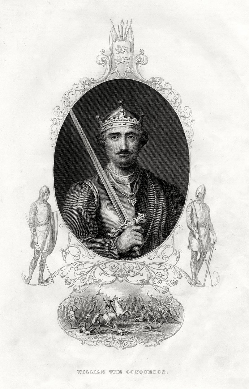 İngiltere Kralı I. William, aynı zamanda Fatih William olarak da bilinir, 1860 by Unbekannt