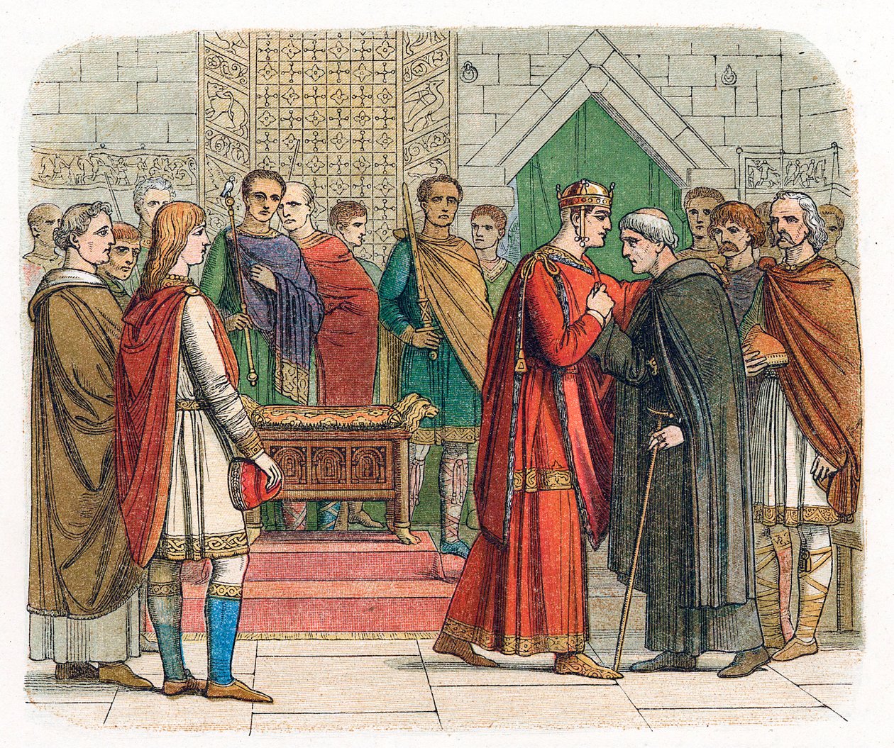 William I, Fatih, İngiltere Kralı, c1067 19. yüzyıl by Unbekannt