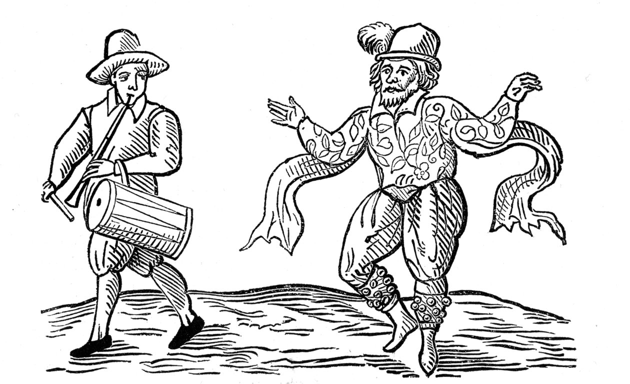 William Kemp veya Kempe, Elizabeth dönemi komedyeni, 1600 by Unbekannt