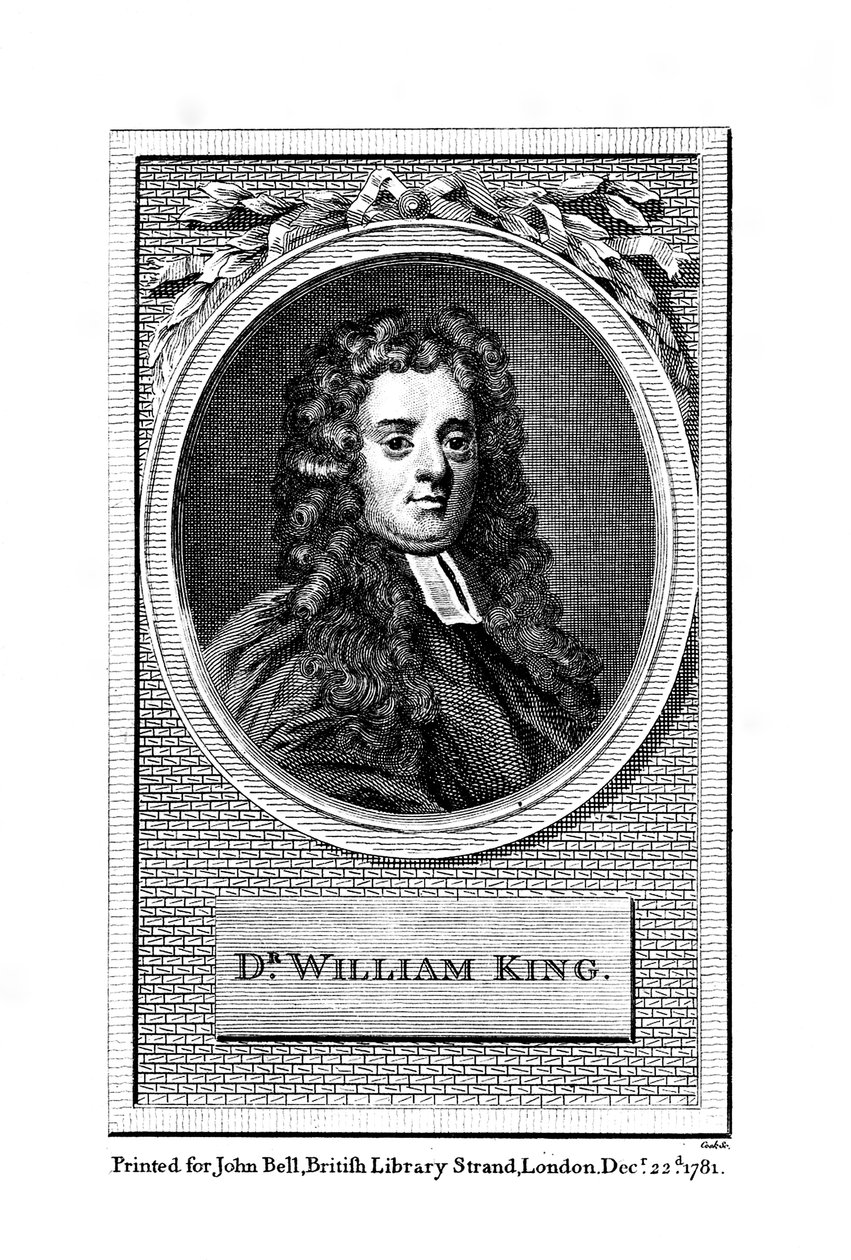 William King, İngiliz şair, 1781 by Unbekannt