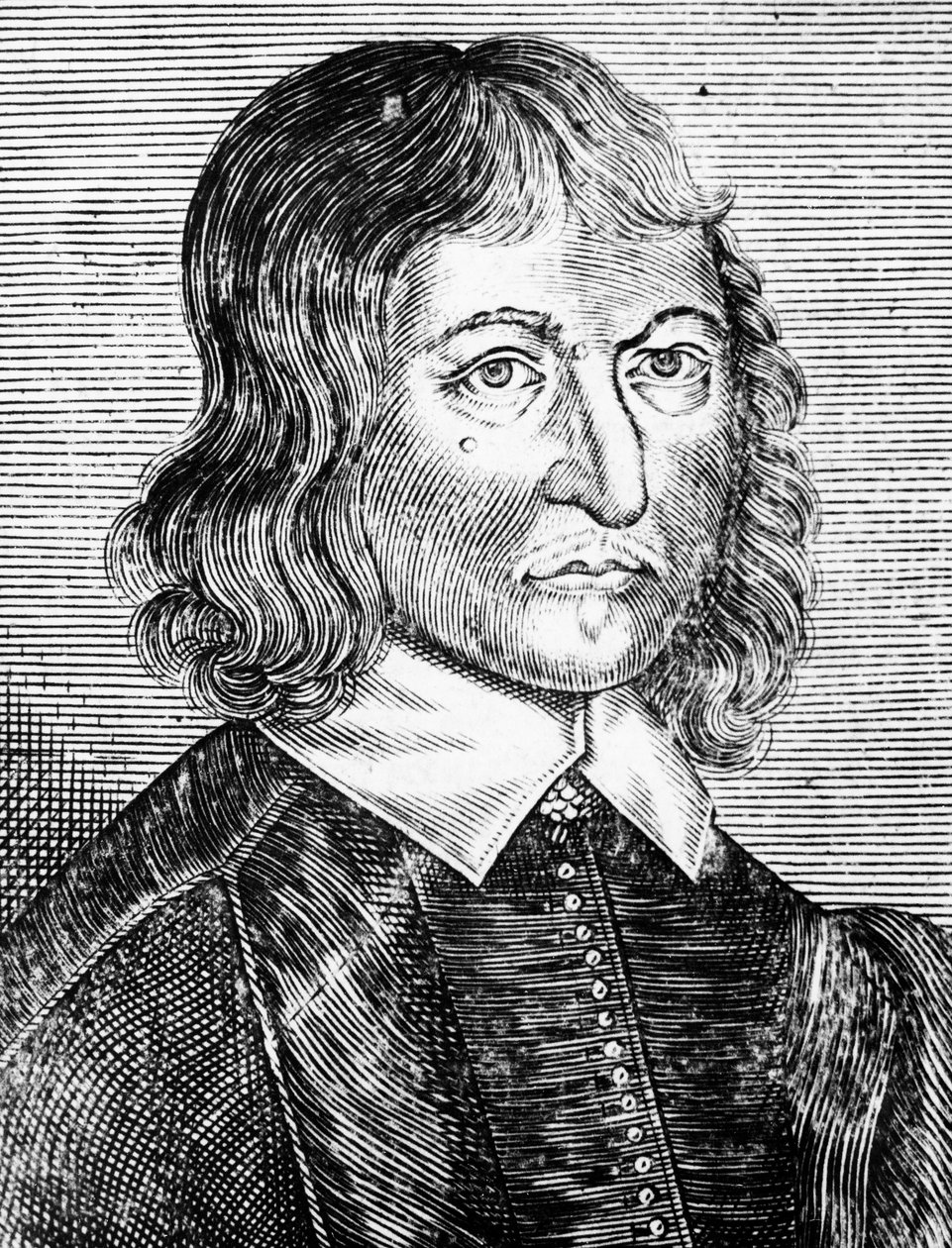 William Lilly 1602-1681, İngiliz astrolog, 1673 by Unbekannt
