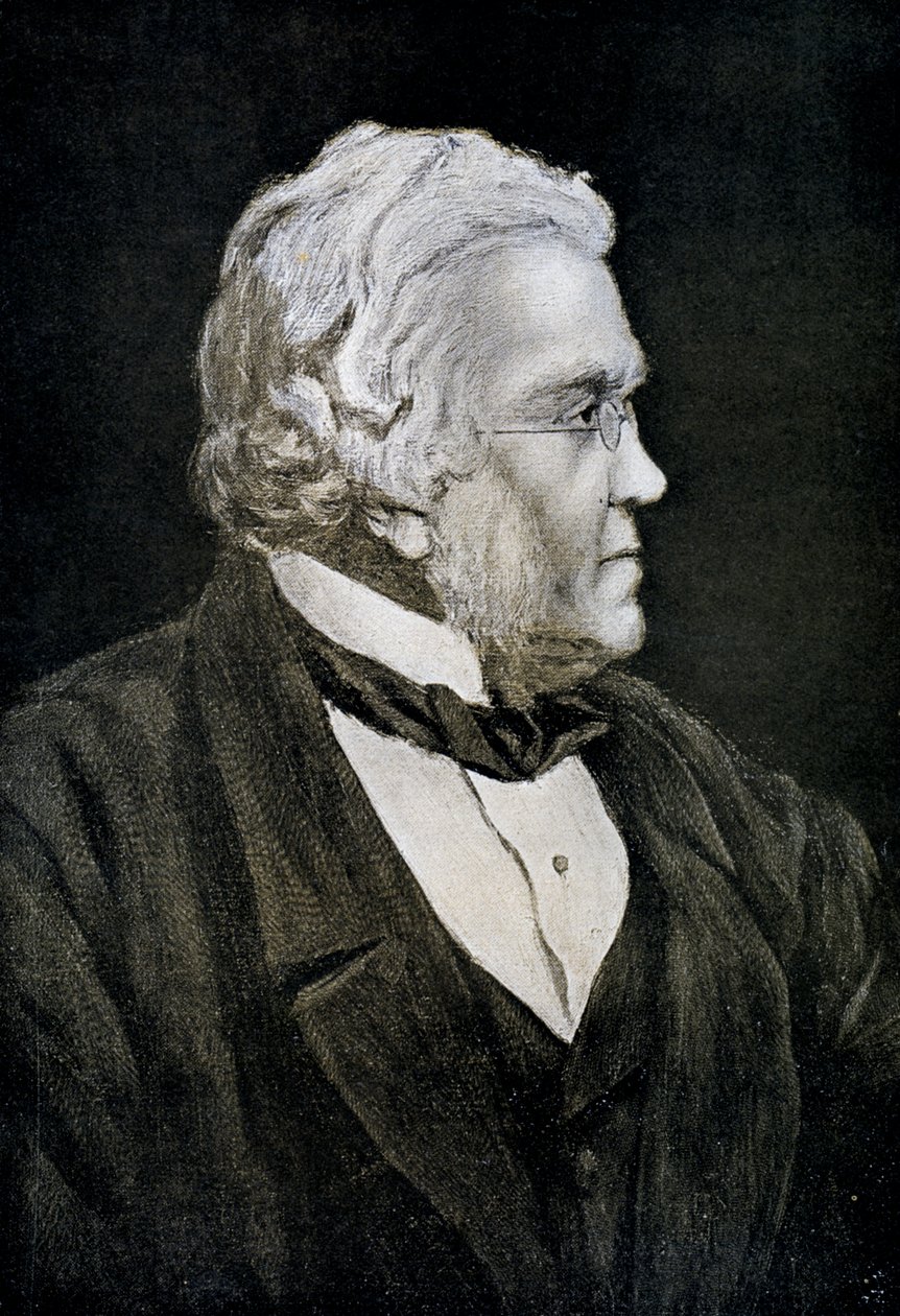 William Makepeace Thackeray, 19. yüzyılın İngiliz romancısı, 1911 by Unbekannt