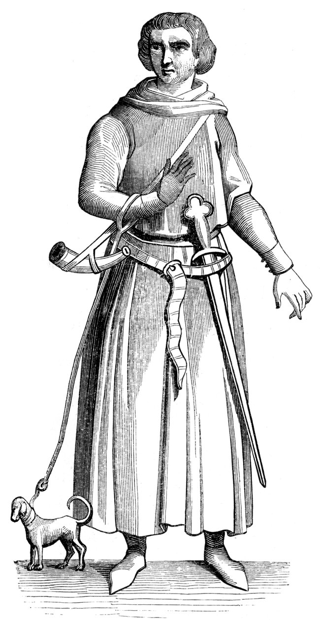 William Malgeneste, kralların avcısı, 1849 by Unbekannt