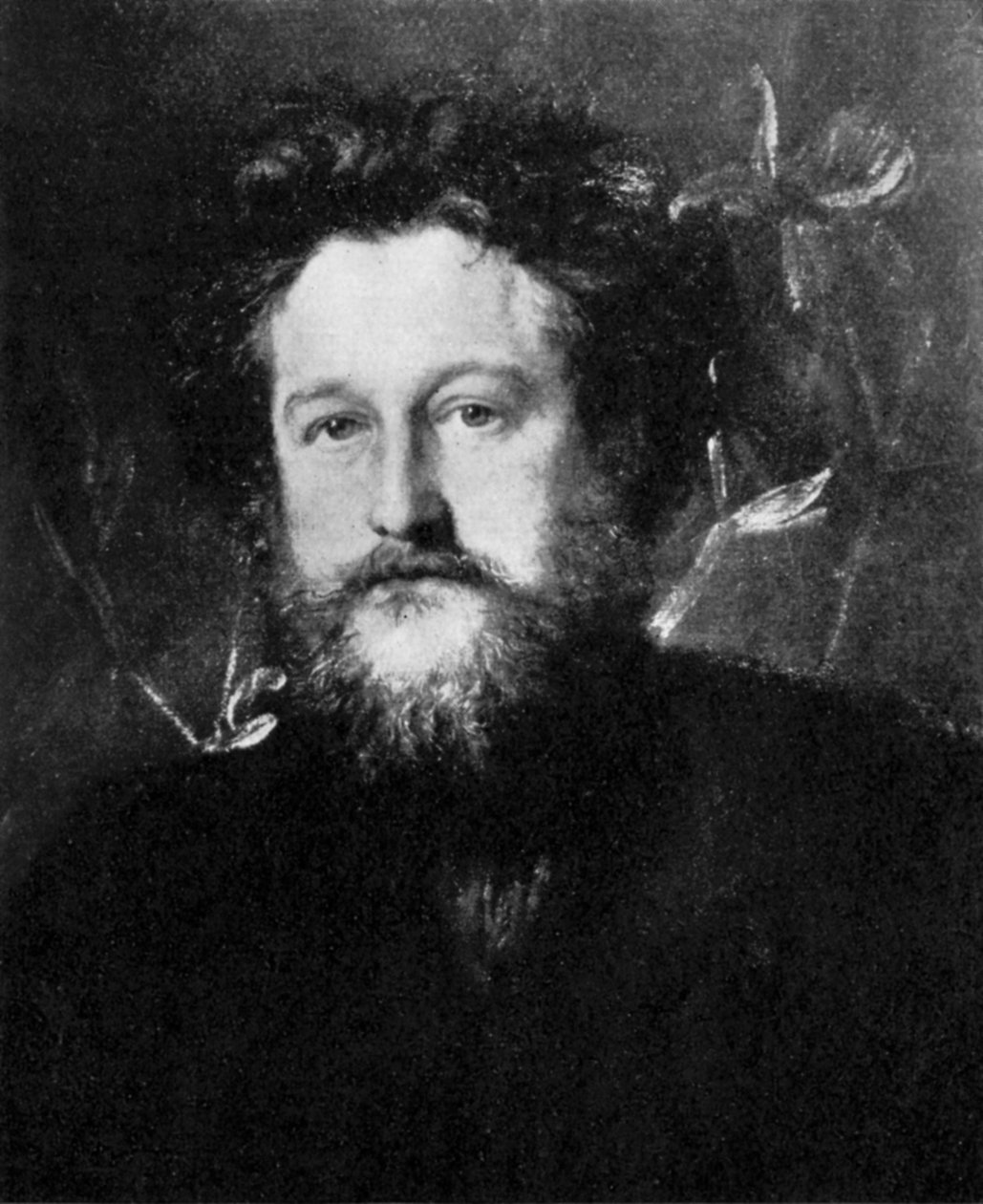 William Morris, İngiliz sanatçı, yazar, sosyalist ve aktivist, 19. yüzyıl sonu, 1920 dolayları by Unbekannt