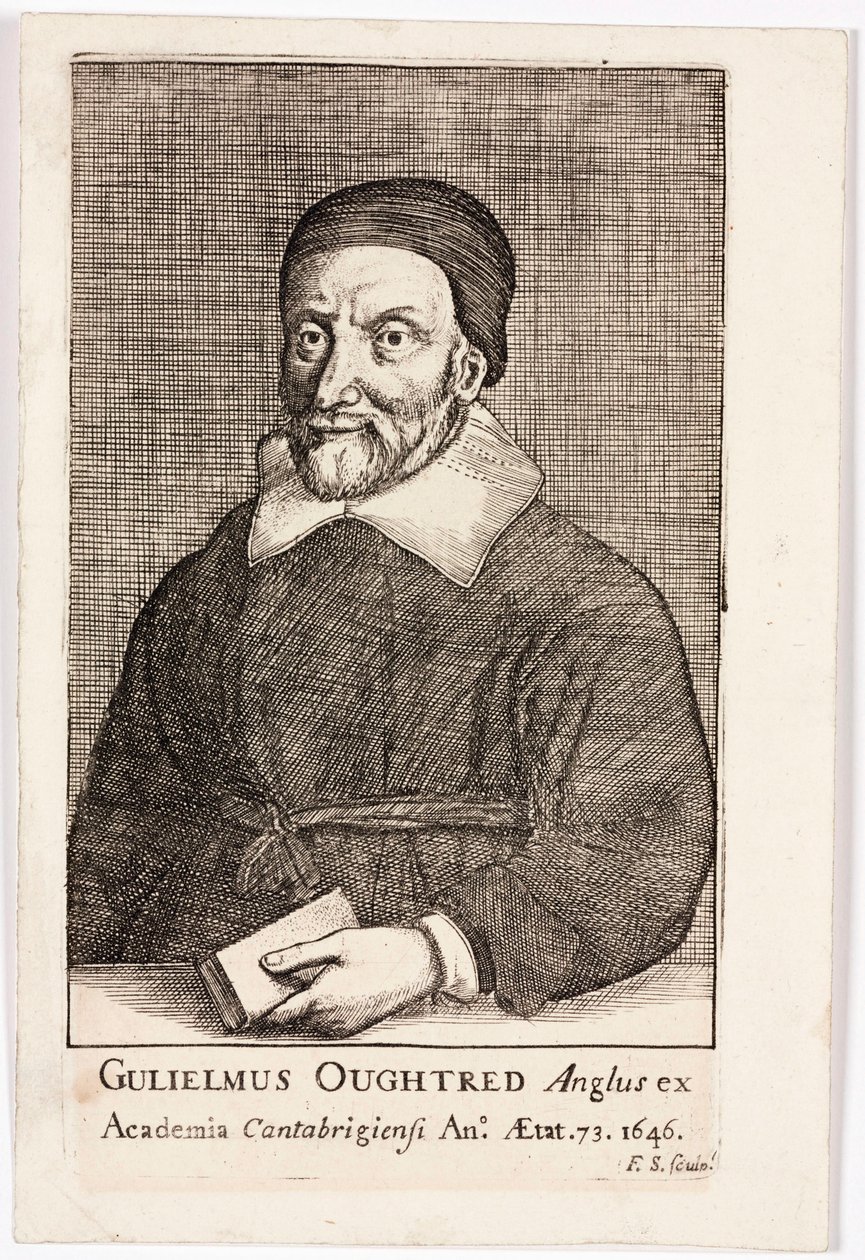 William Oughtred, İngiliz matematikçi by Unbekannt