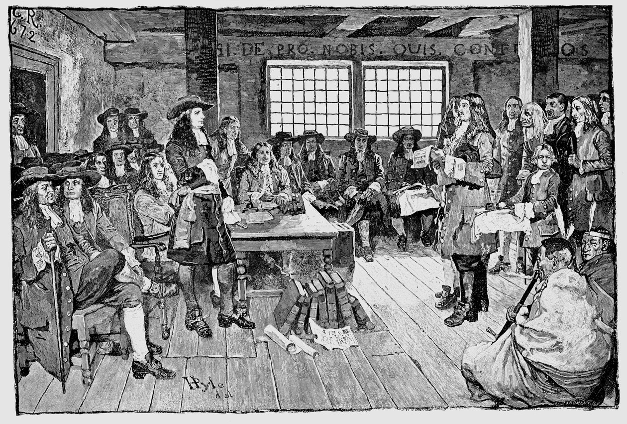 William Penn 1644-1718 İngiliz Quaker ve sömürgeci, Pennsylvania