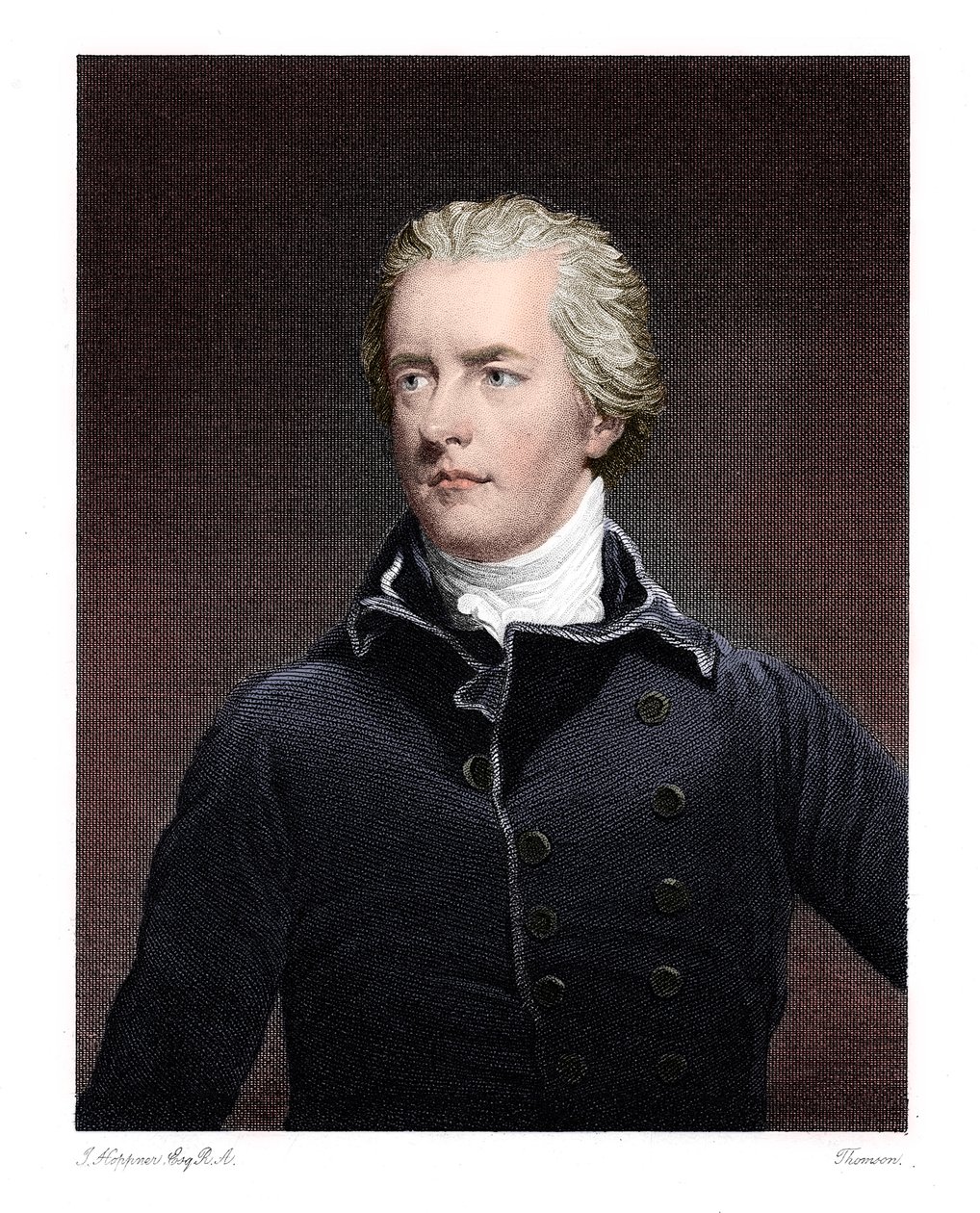 William Pitt the Young, İngiliz devlet adamı by Unbekannt
