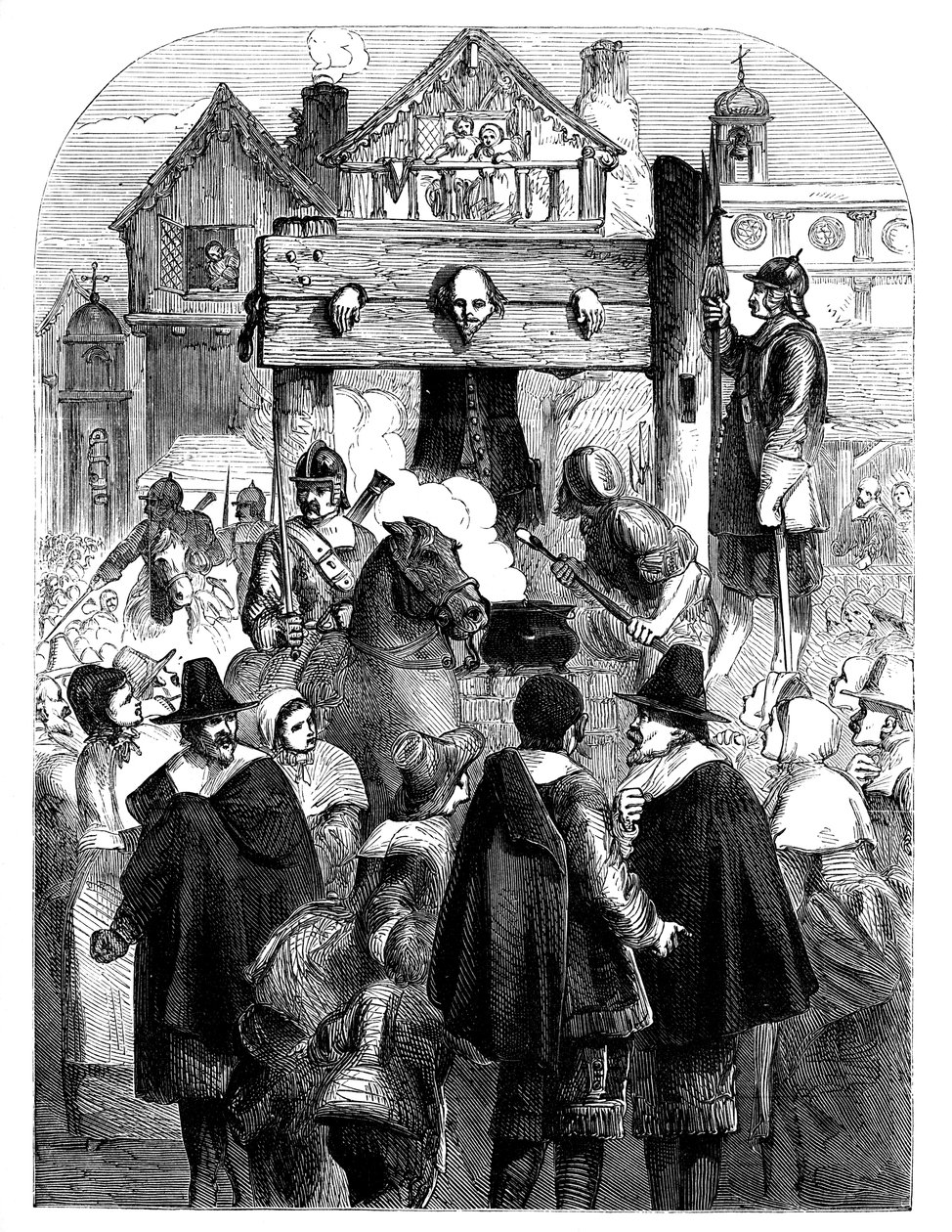 William Prynne 1600-1669 boyunduruk altında, c1902 by Unbekannt
