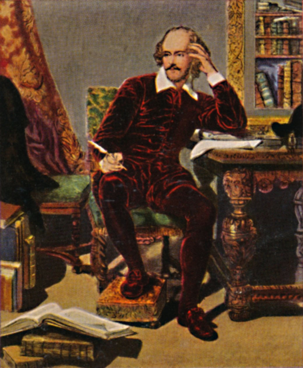 William Shakespeare 1564-1616. - J. Faed