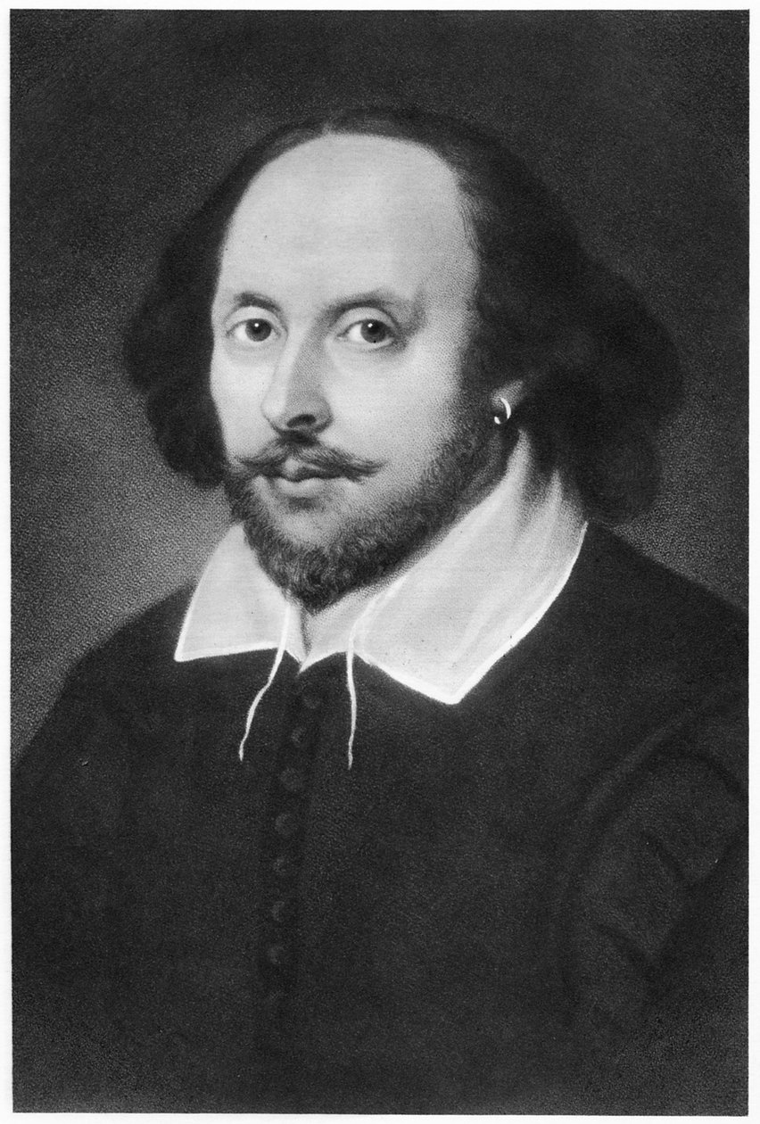William Shakespeare, İngiliz oyun yazarı, 19. yüzyıl by Unbekannt