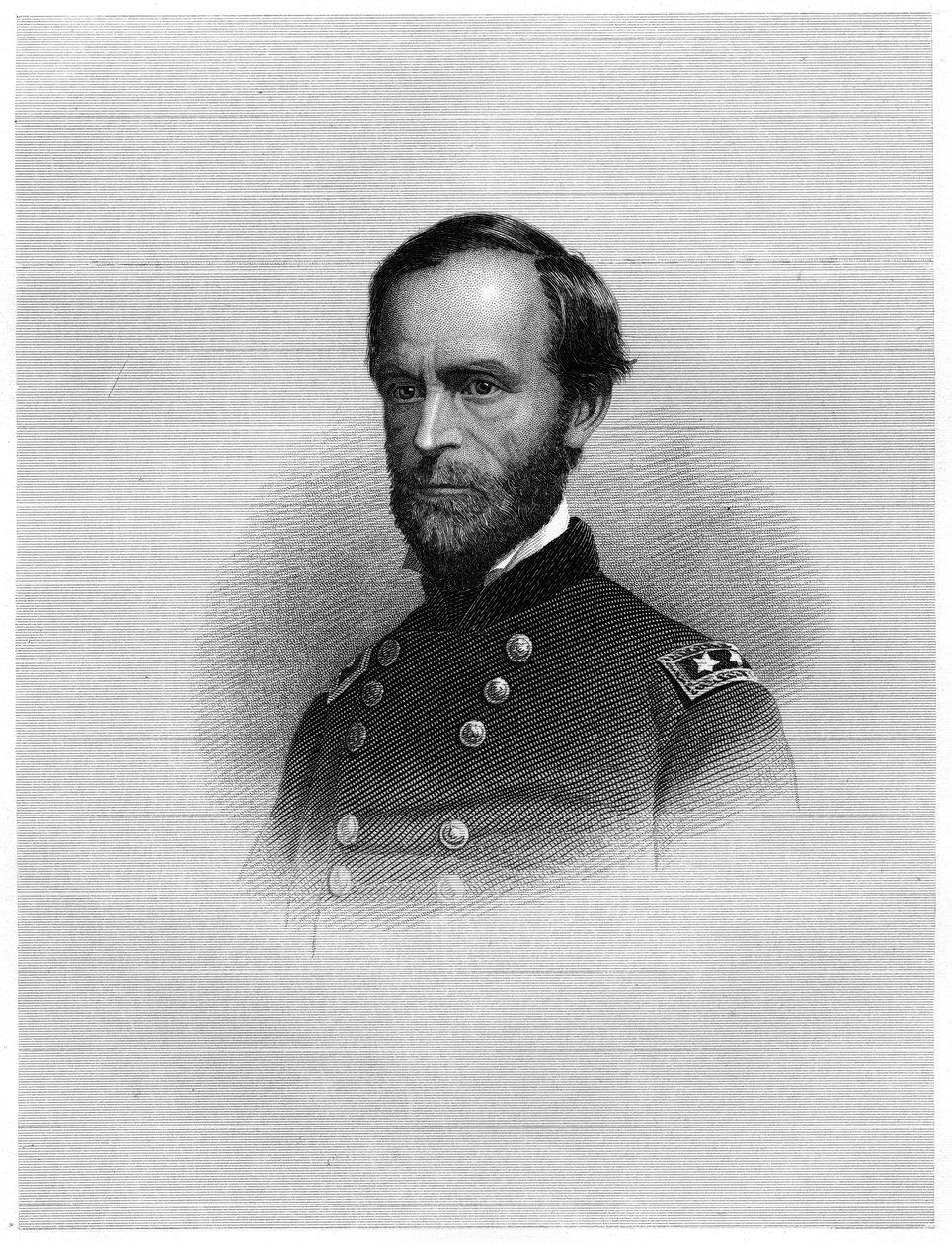 William Tecumseh Sherman, Amerikalı asker, iş adamı, eğitimci ve yazar, 1872 by Unbekannt