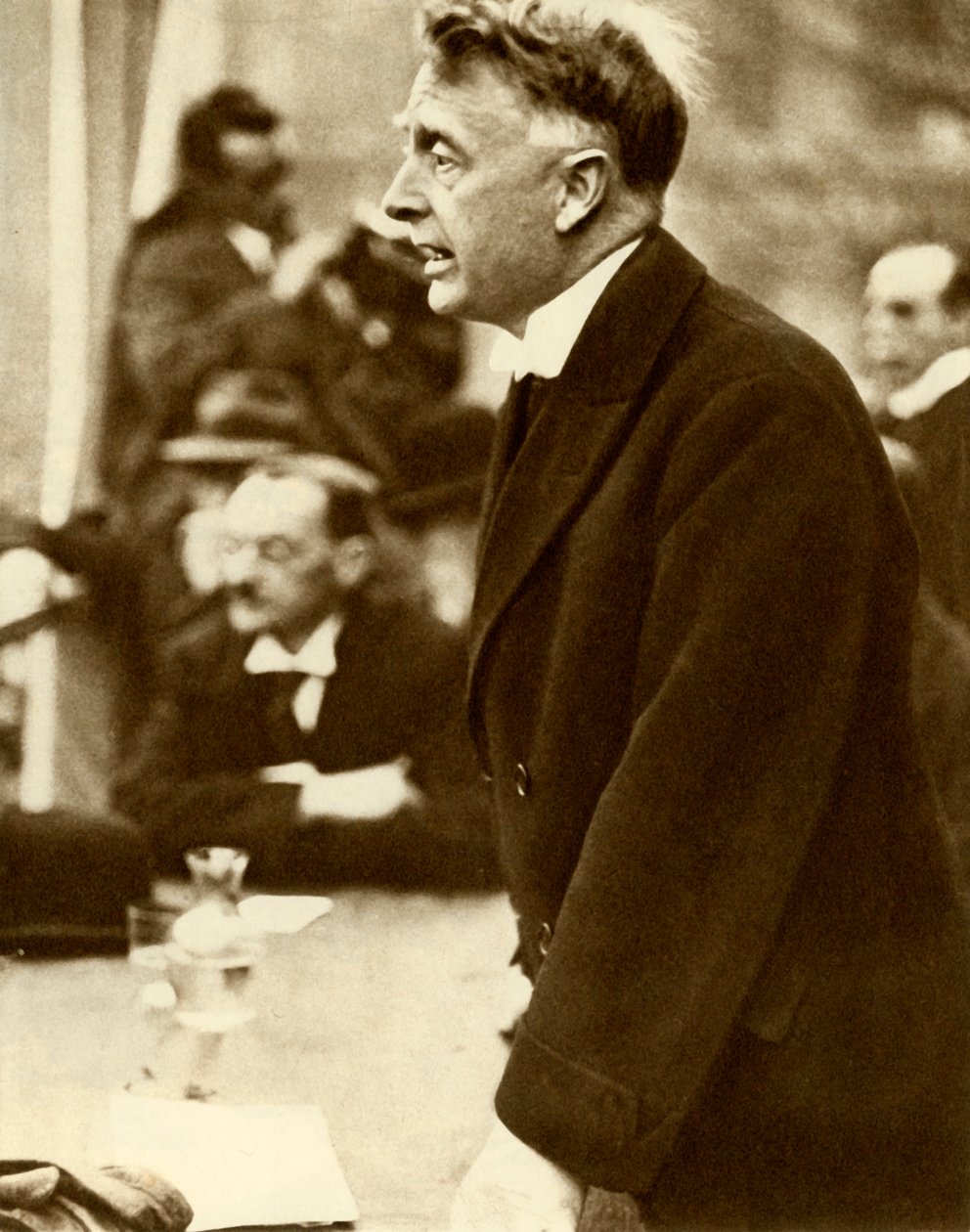 William Thomas Cosgrave bir konuşma yapıyor, Dublin, İrlanda, 1922, 1935. by Unbekannt