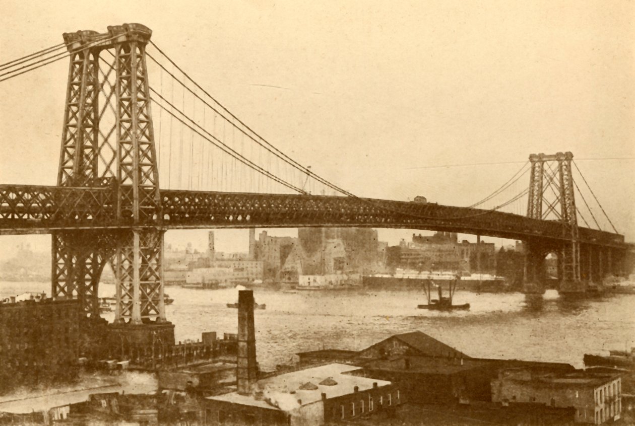 Williamsburg Asma Köprüsü, New York, 1930. by Unbekannt