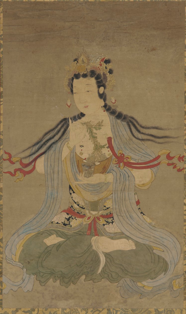 Söğüt dalı Guanyin, Ming hanedanı, 17. yüzyıl. by Unbekannt