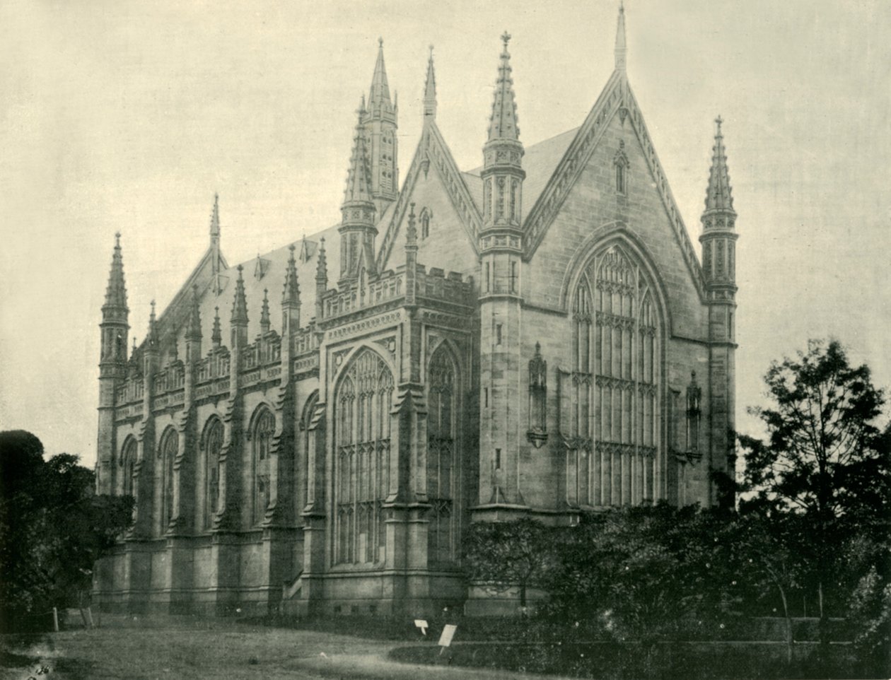 Wilson Salonu, Melbourne Üniversitesi, 1901. by Unbekannt