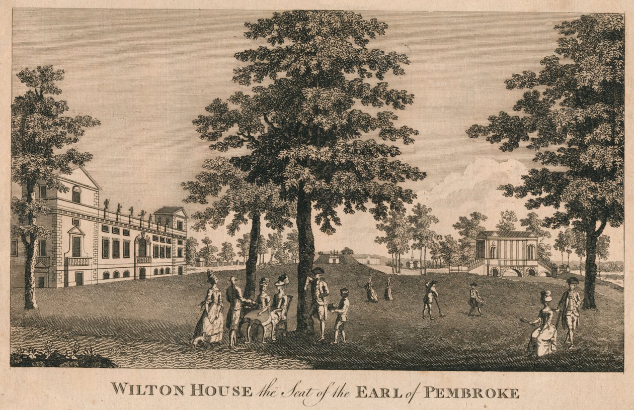 Wilton House, Pembroke Kontunun Koltuğu, 1779. by Unbekannt