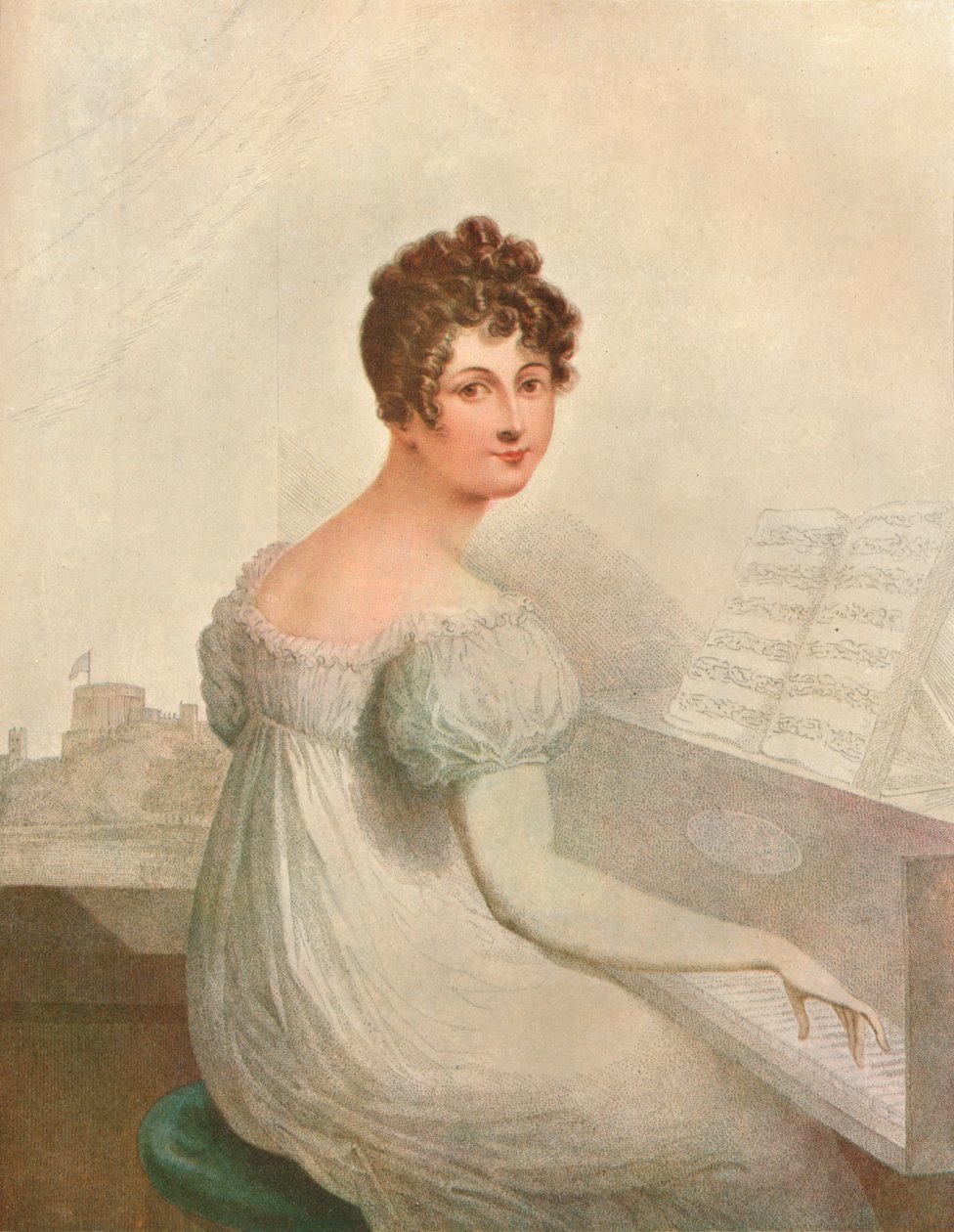 Windsor Kalesi, 1821. Georgina Quentin, Kral IV. George