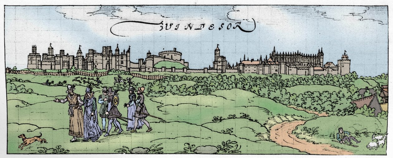 Windsor Kalesi, 1902. by Unbekannt