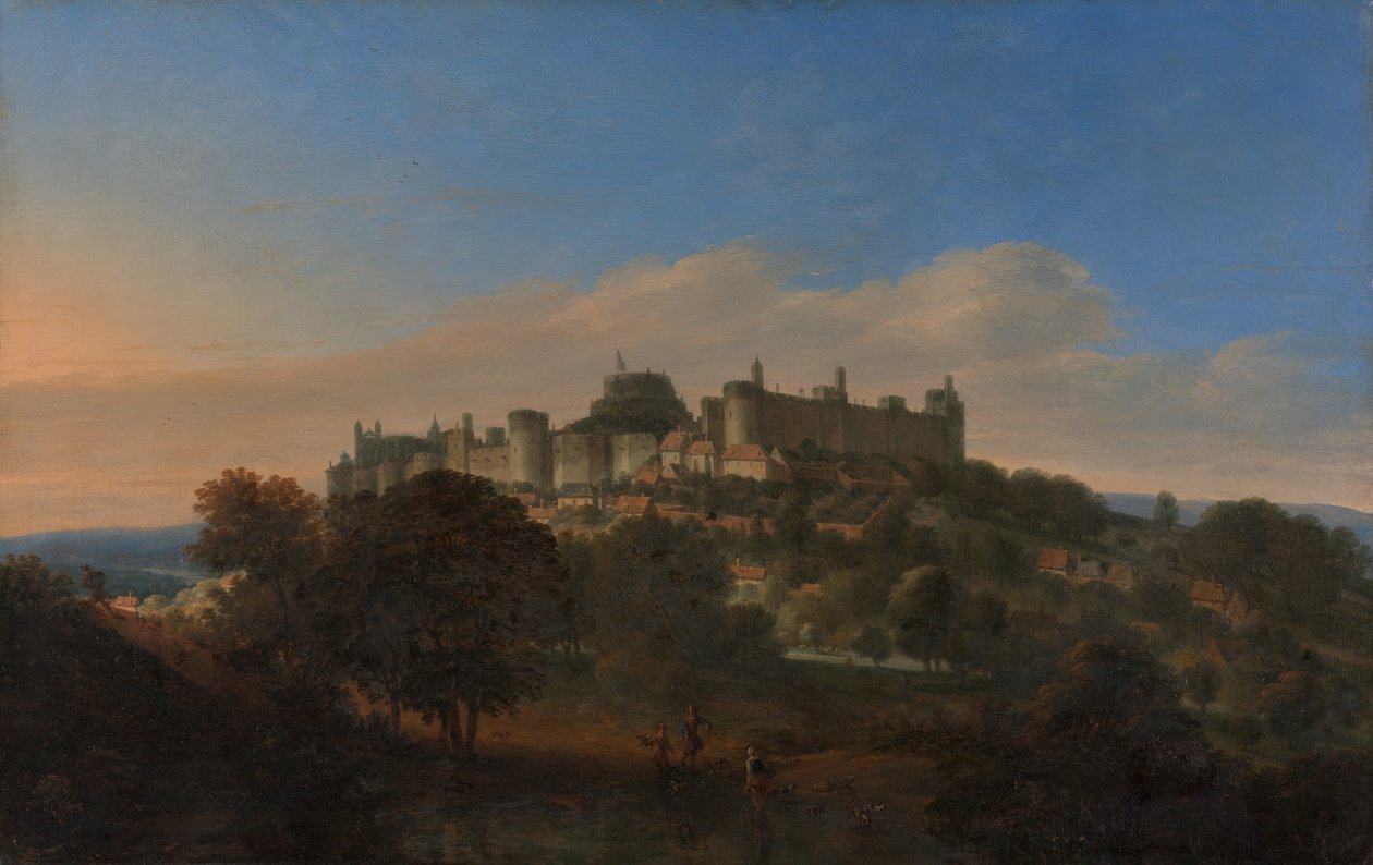 Güneyden Windsor Kalesi, 1681