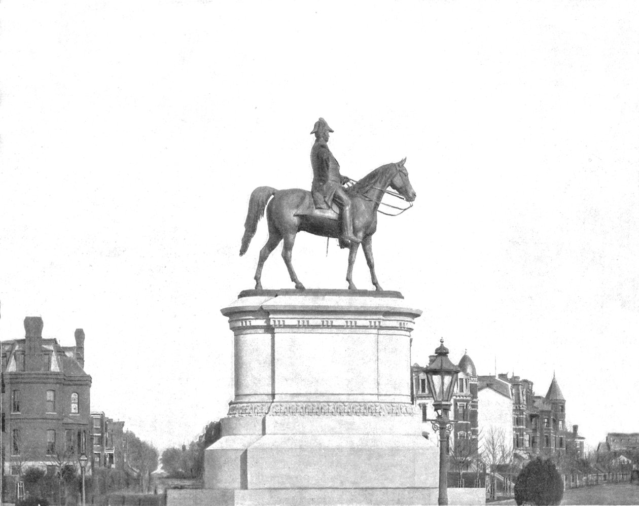 Winfield Scott Heykeli, Washington DC, ABD, c1900. by Unbekannt