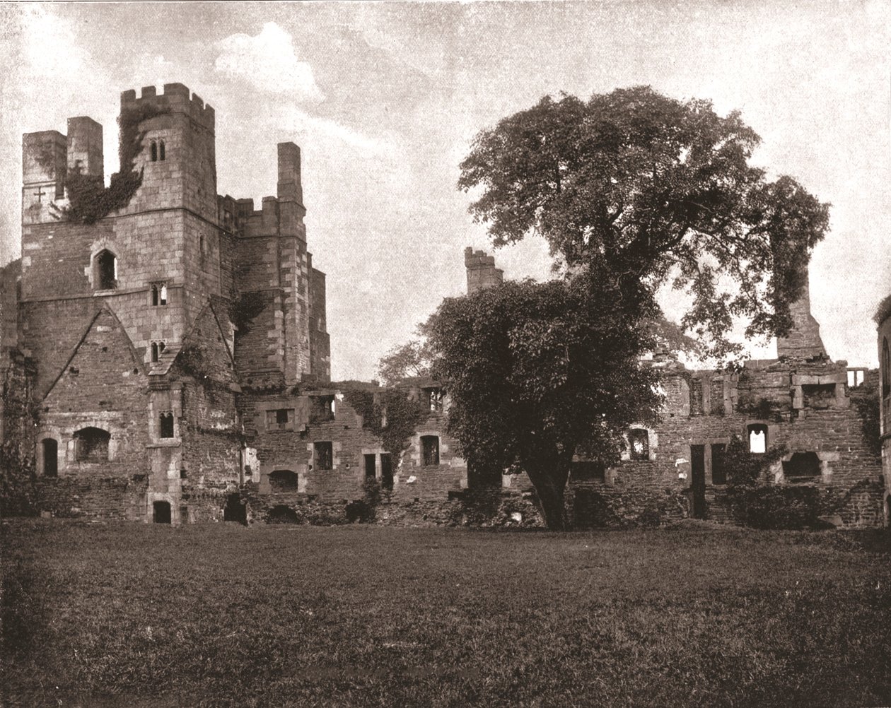 Alfreton yakınlarındaki Wingfield Malikanesi, Derbyshire, 1894. by Unbekannt