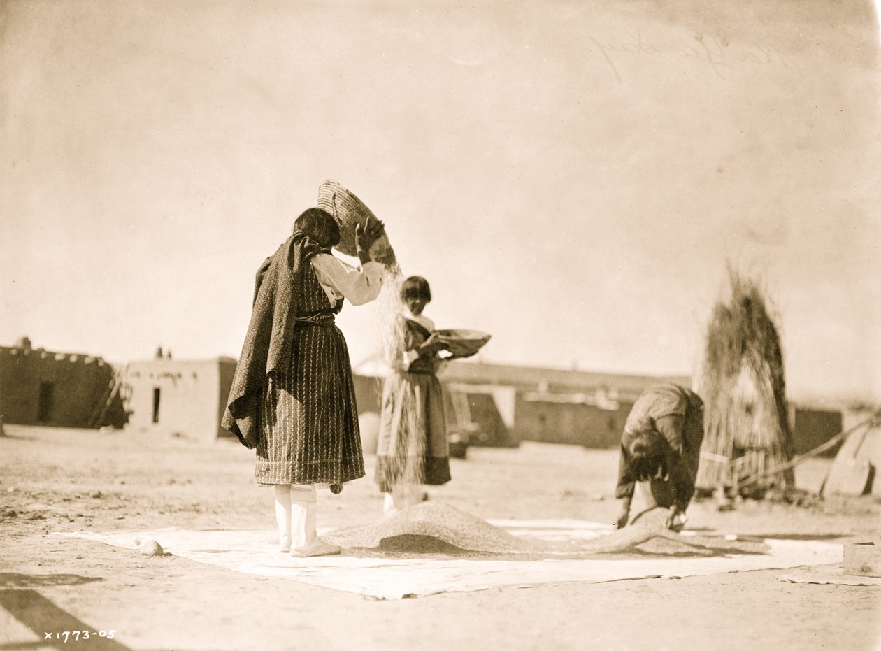 Buğday savurma--San Juan 1905 (fotoğraf) by Unbekannt