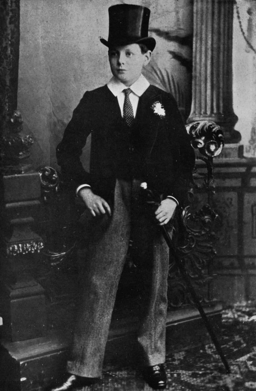 Winston Churchill, 1889