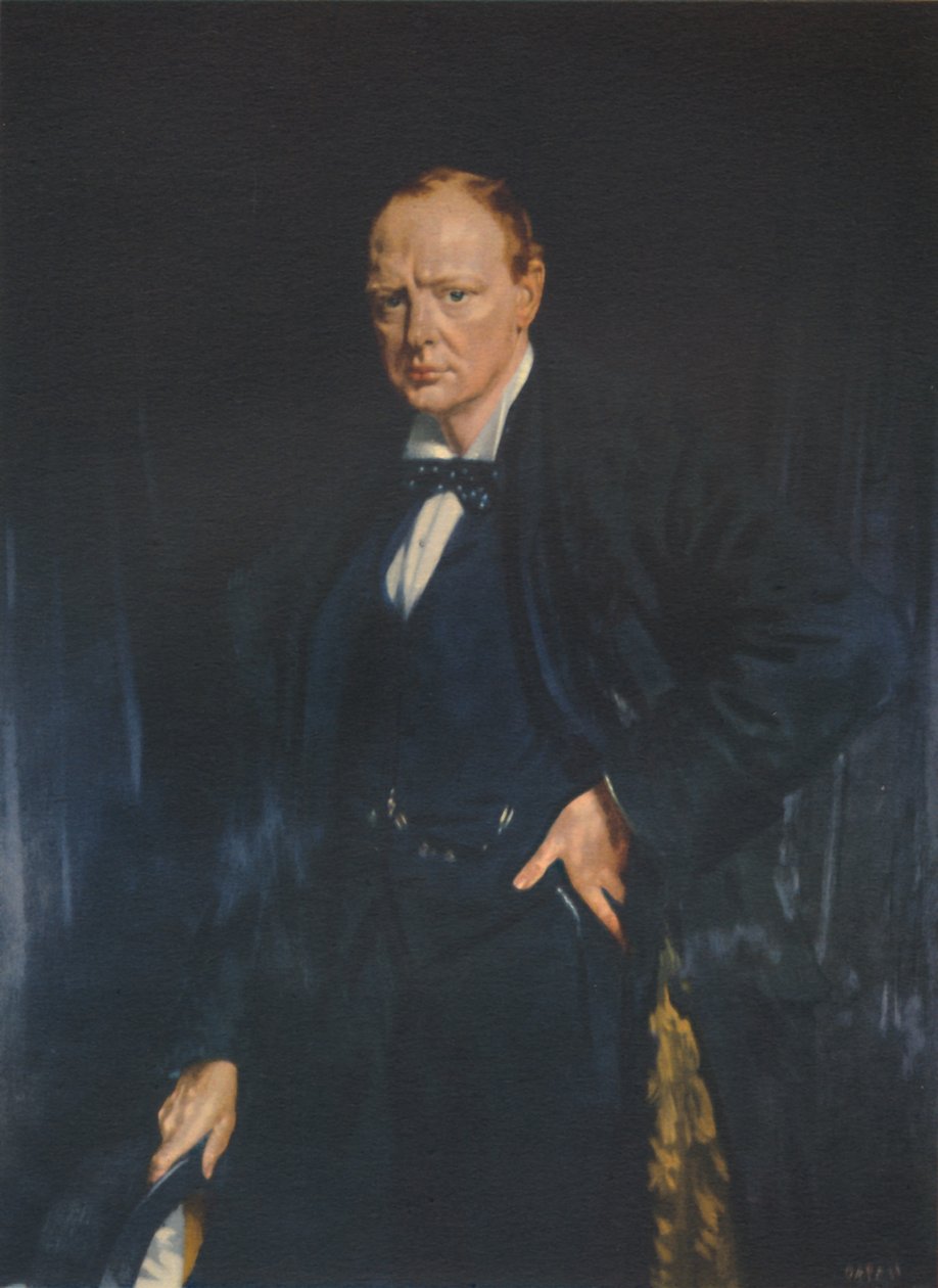 Winston Churchill, c1916, 1941 by Unbekannt