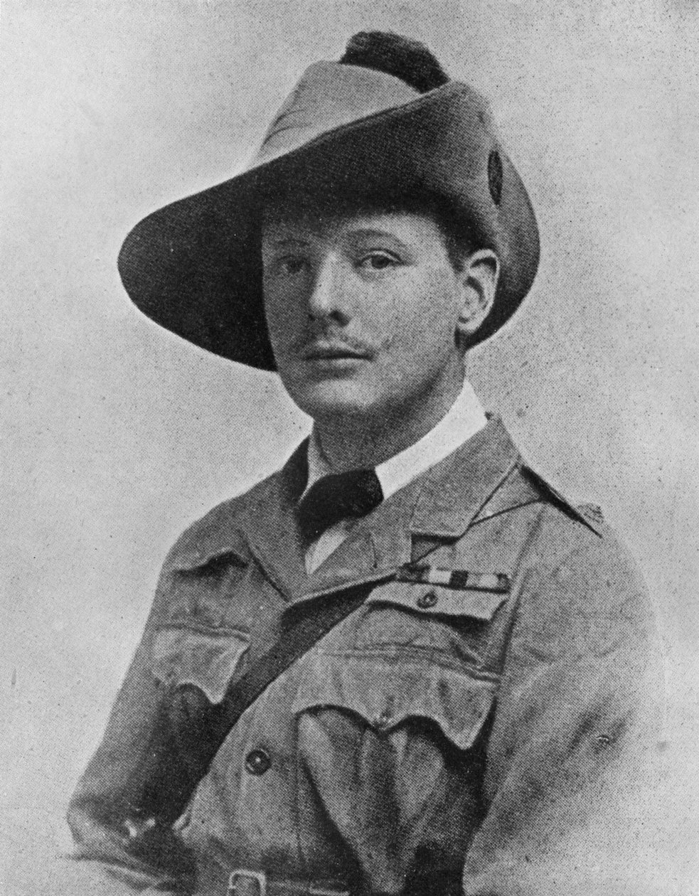 Winston Churchill, savaş muhabirliği yaptığı dönemde, c1899, 1945 by Unbekannt