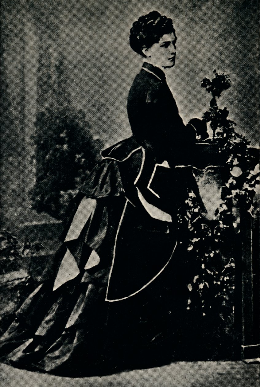 Winston Churchill Amerikalı Anne, c1880