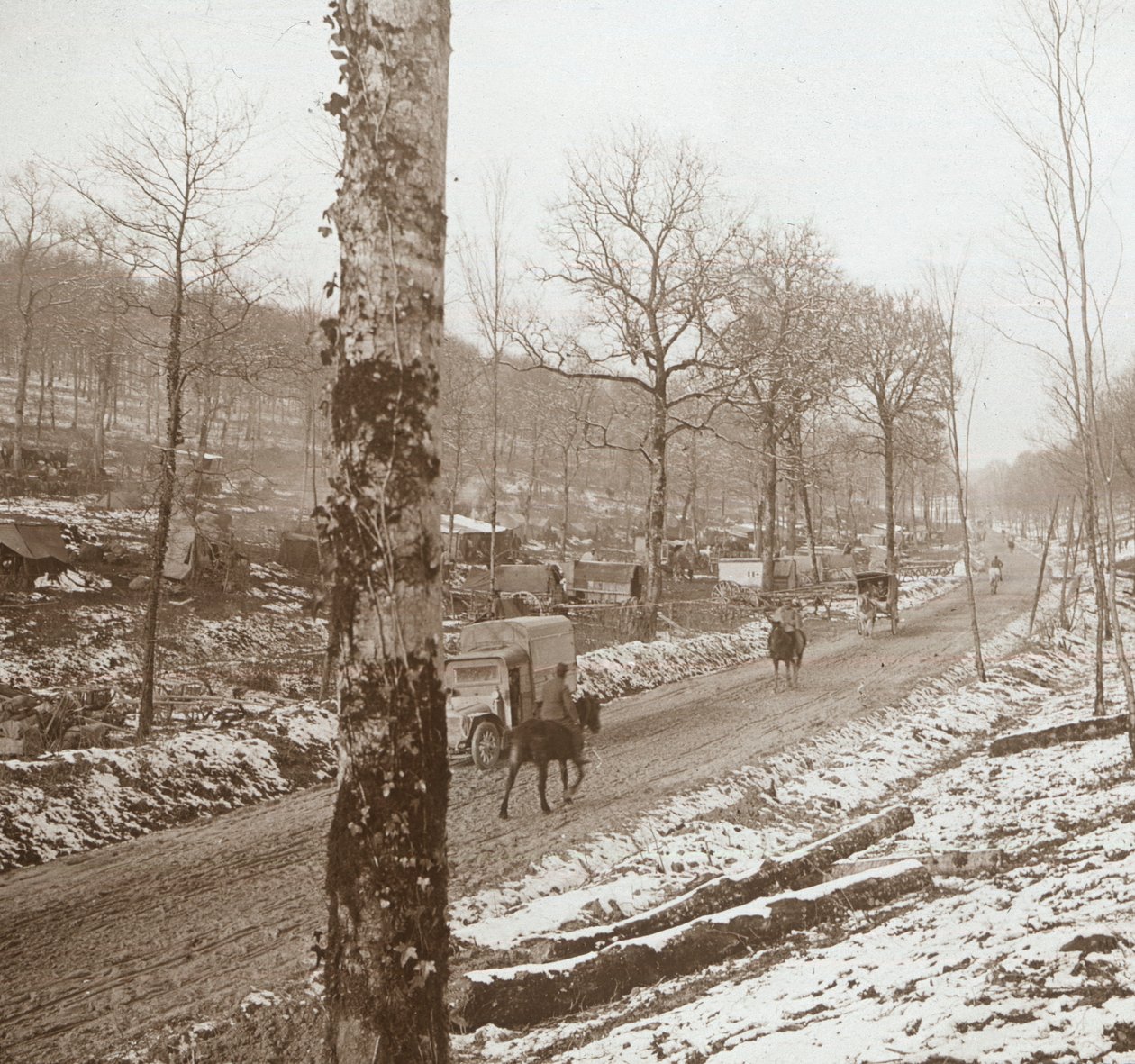 Kış, Genicourt, kuzey Fransa, c1914-c1918 by Unbekannt