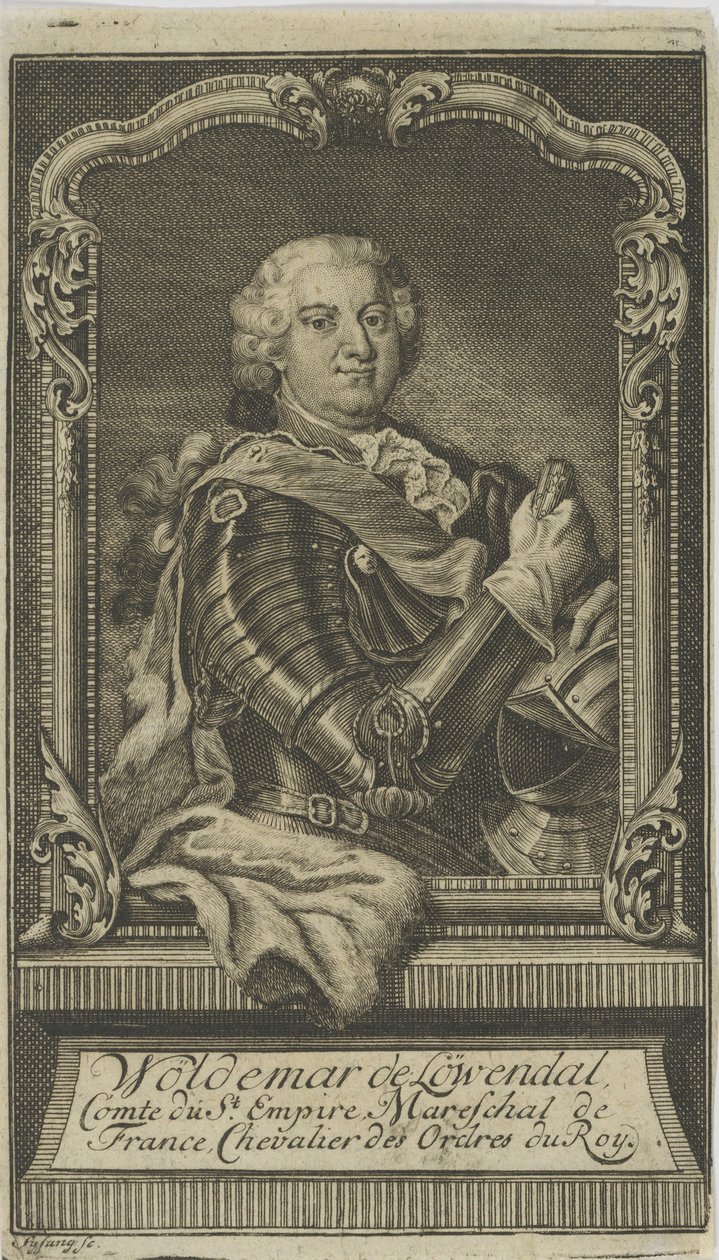 Woldemar Freiherr von Löwendal 1660-1740, 1748