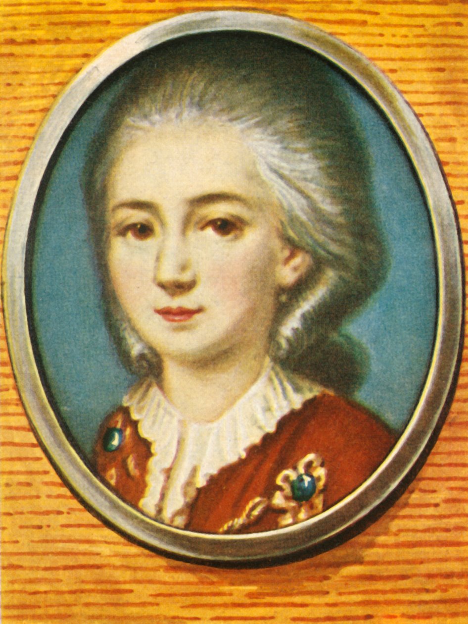 Wolfgang Amadeus Mozart, 1933. by Unbekannt