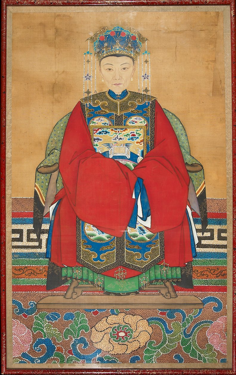 Bir memurun karısı gibi giyinmiş kadın, 19. yüzyıl, 1801 - 1900 by Unbekannt