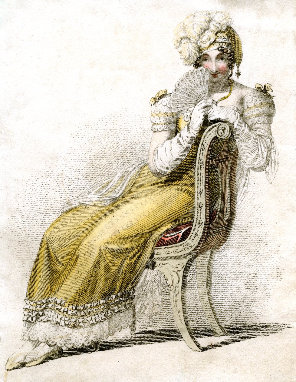 Bir hayranı olan kadın, c1750-1850 by Unbekannt