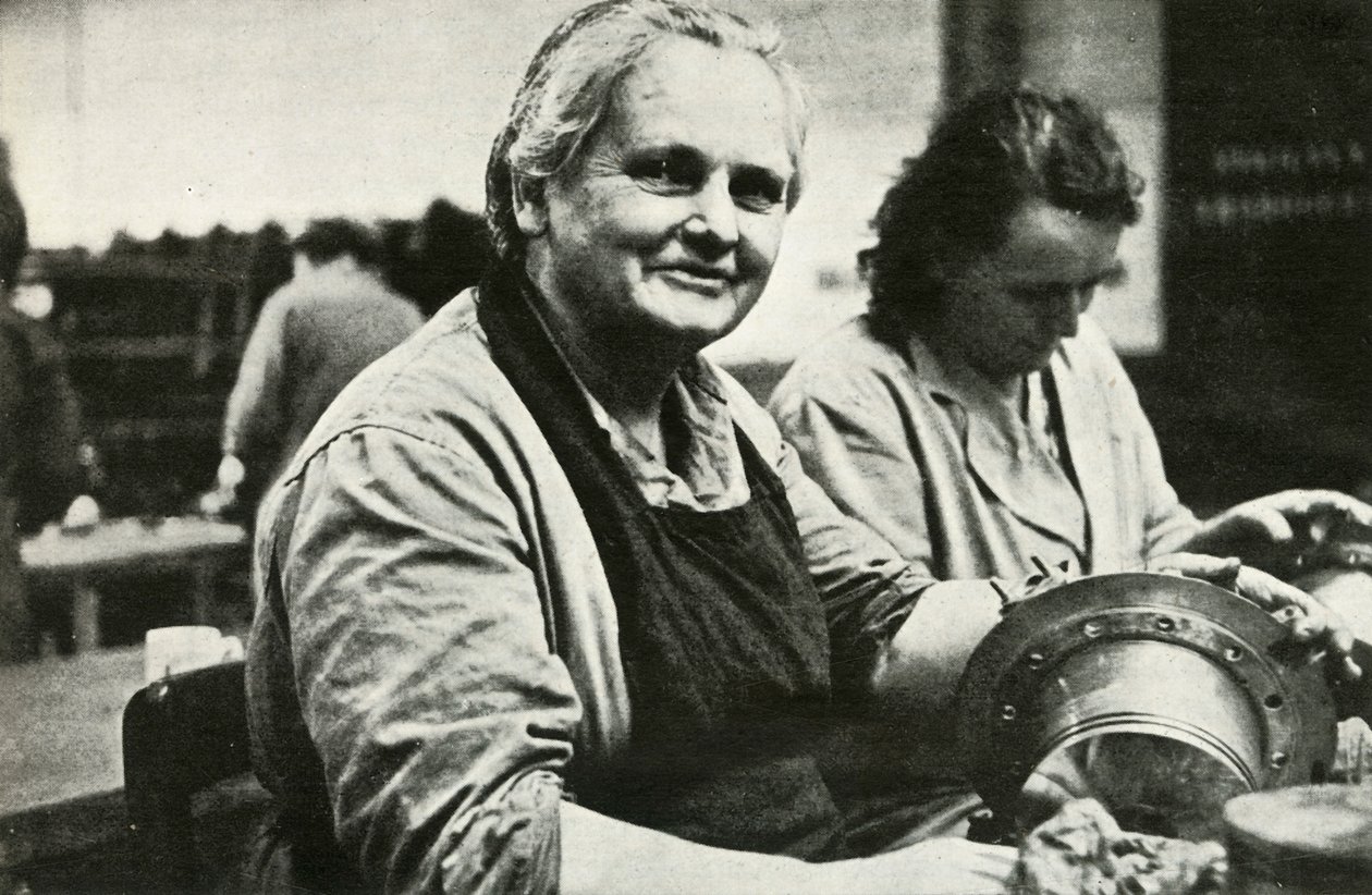Kadın uçak bakım ve onarım işçileri, Güney Galler, II. Dünya Savaşı, c1939-c1944 1946. by Unbekannt