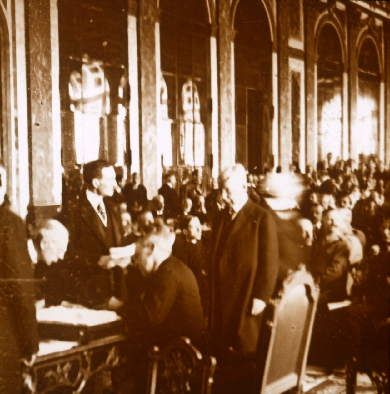 Woodrow Wilson, Versay Antlaşması, Fransa, 1919 by Unbekannt