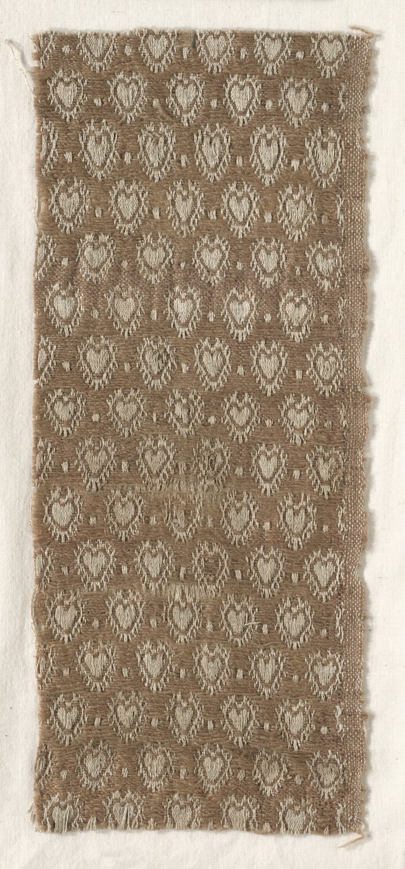 Yün ve Keten Bileşik Tekstil, 17. yüzyıl. by Unbekannt