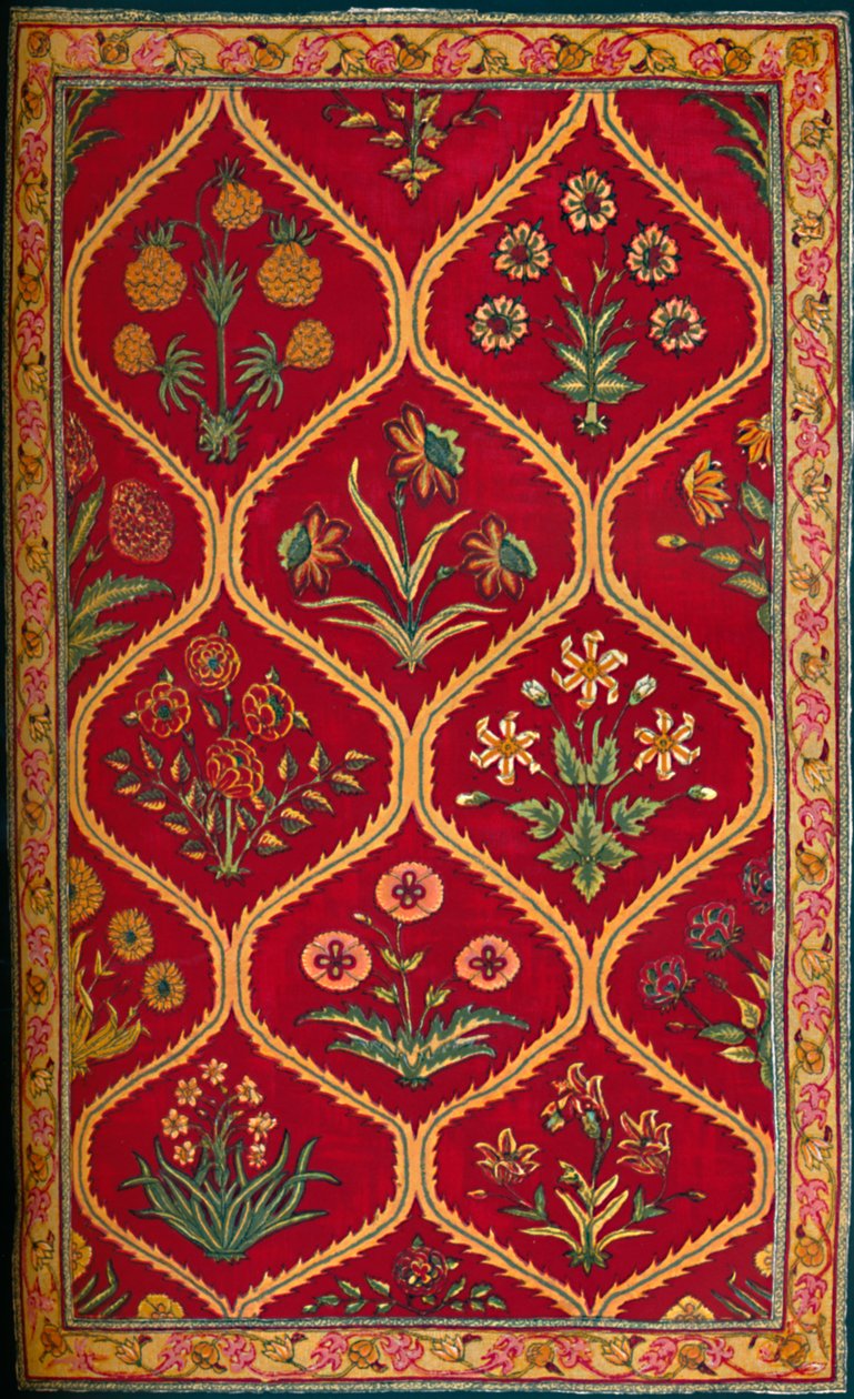 Yün Halı. Lahor Hint Kraliyet Fabrikası, 17. Yüzyıl, 1903 by Unbekannt