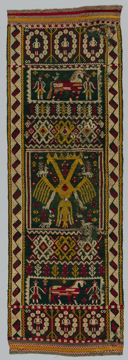 Dokuma Göğüs veya Yatak Örtüsü, 1700