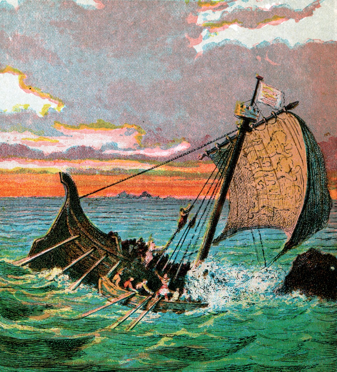 Beyaz Gemi Batığı, 1120, c1850 by Unbekannt