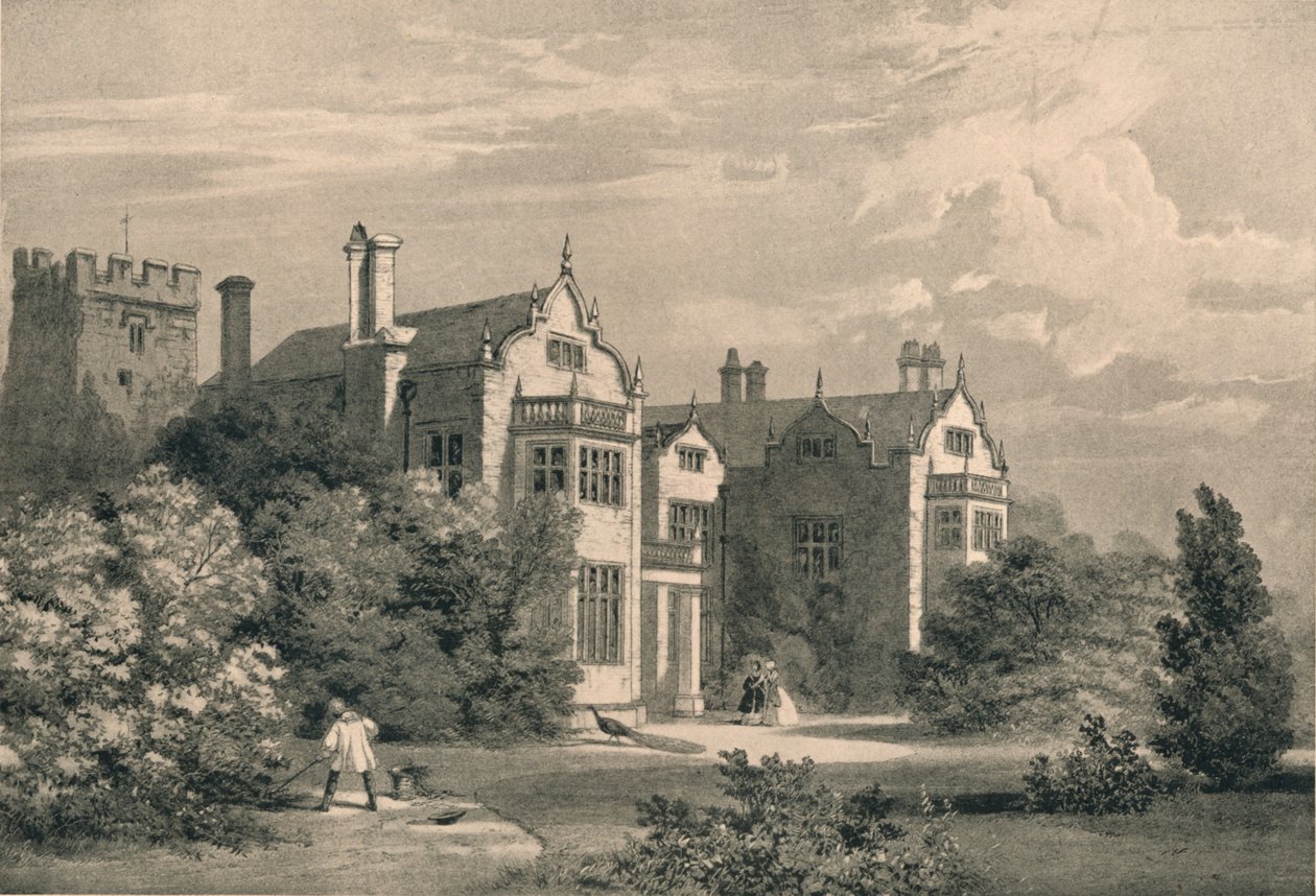 Wroxall Manastırı, Warwickshire, 1915 by Unbekannt