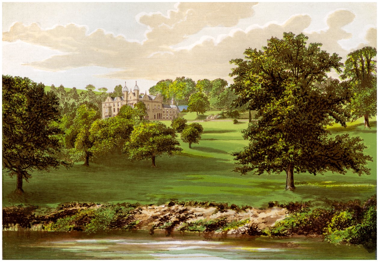 Wyaston Leys, Herefordshire, Bannerman ailesinin evi, c1880 by Unbekannt