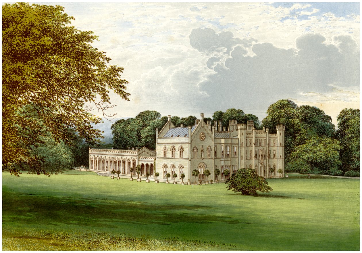 Wycombe Manastırı, Buckinghamshire, Lord Carrington'ın evi, c1880 by Unbekannt