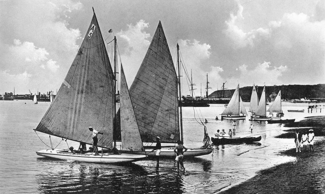 Körfezde yatçılık, Durban, Güney Afrika by Unbekannt