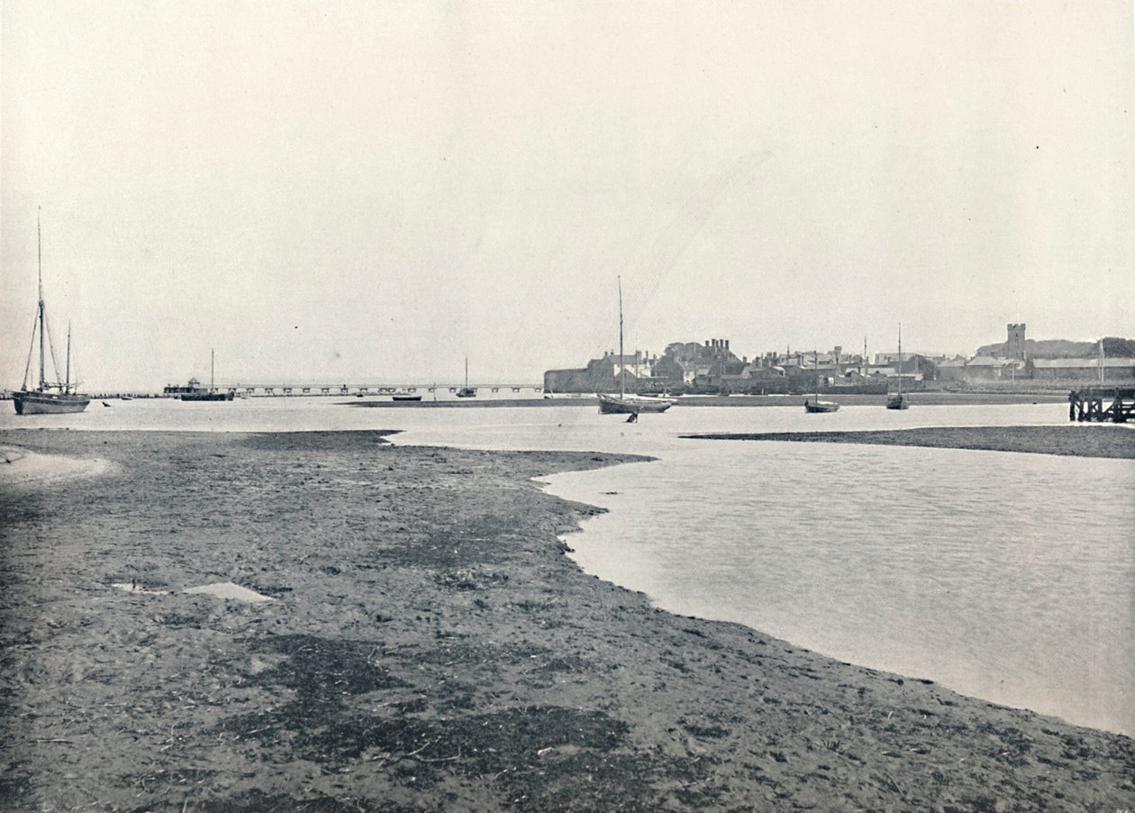 Yarmouth Wight Adası - Genel Görünüm, 1895 by Unbekannt